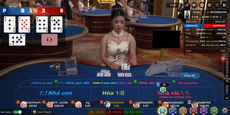 Casino U888 mang đến trải nghiệm sống động, chân thực