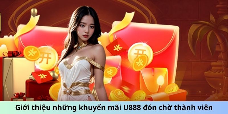Giới thiệu những khuyến mãi U888 đón chờ thành viên